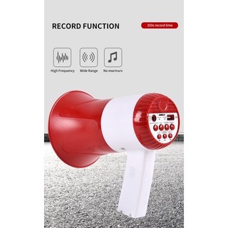Loa phóng thanh 50w có Bluetooth Megaphone