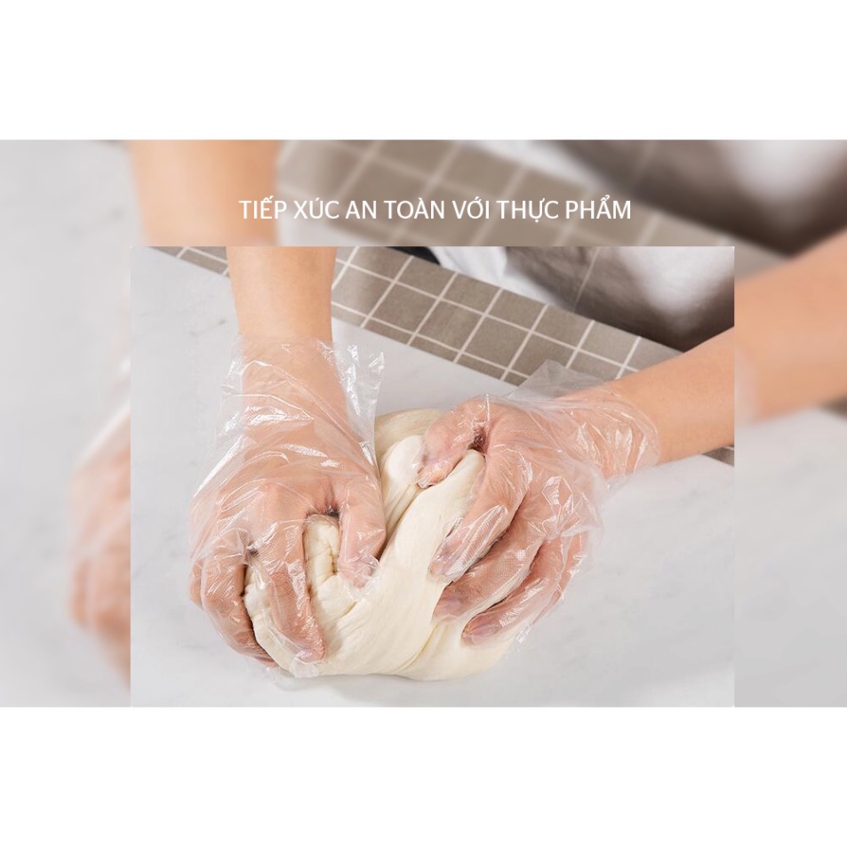 Hộp 100 Găng Tay Phân Hủy Sinh Học Sunhouse Size L - Chính hãng - SSHOP OFFICIAL