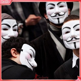 Mặt Nạ Hóa Trang anonymous hacker v Forvendetta master Dịp halloween