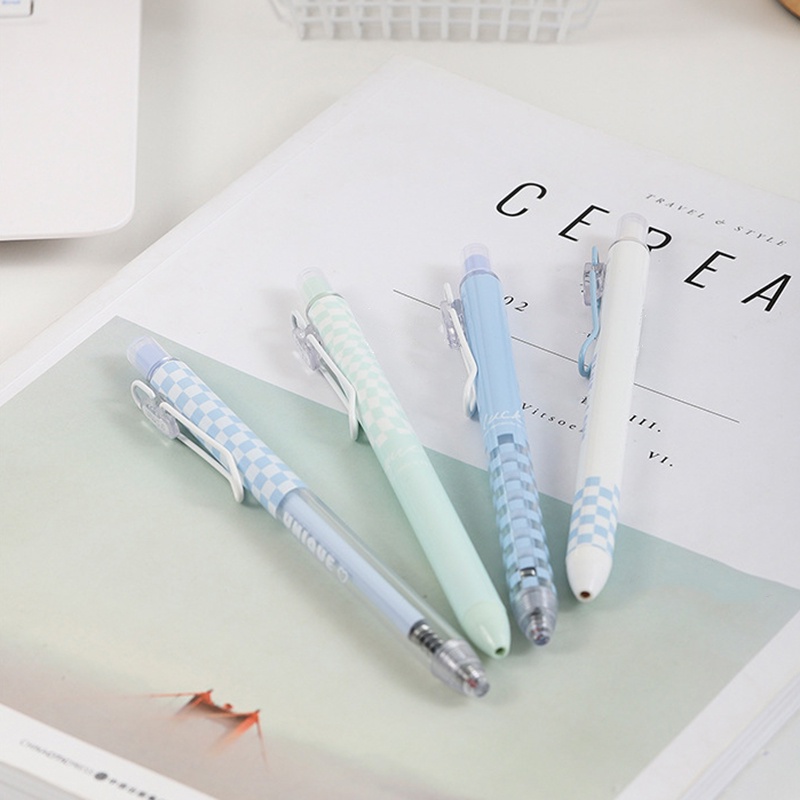 1 bút gel white blue Eternity love mực đen chính hãng- ngòi 0.5mm YK