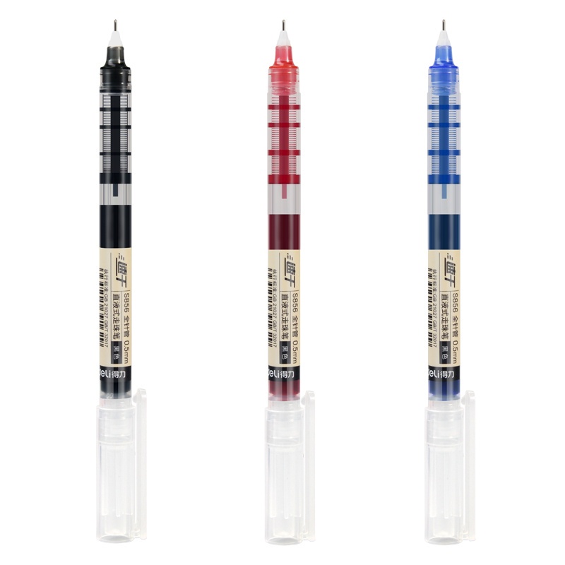 Bộ 5 Bút Gel luyện viết chữ Hán, luyện chữ đẹp - ngòi 0.5mm - Màu Xanh, Đen Vega365.vn