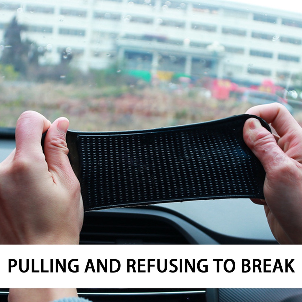 Thảm Lót Chống Trượt Đa Năng Đựng Điện Thoại / Mắt Kính / Nước Hoa Trên Xe Hơi Giá Đỡ