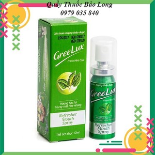 [hiệu quả số 1] Nước xịt thơm miệng Green Lux