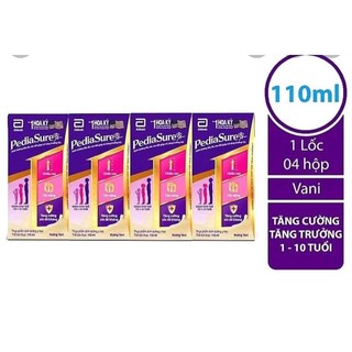 Thùng 48 hộp sữa nước pediasure vani 110ml