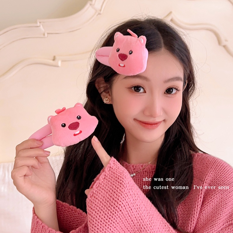 Mh Kẹp Tóc bb Hình Búp Bê Hoạt Hình Dễ Thương Cho Nữ