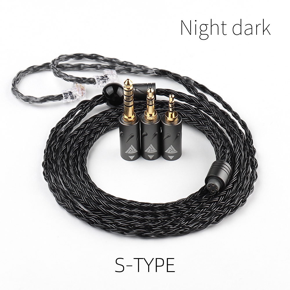 QKZ Q1 MAX 16-Stand 352 Cores Silver-Plated HiFi Earphones Upgrade Cable