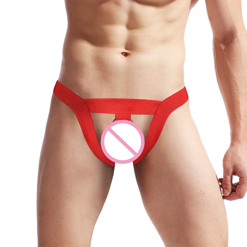 Quần Lót Lọt Khe Dây Co Giãn Hóa Trang jockstrap g- string Cho Nam [Nk231009】