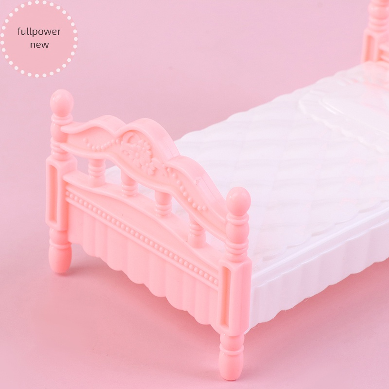 Giường Ngủ Mini fullpowernew Tỉ Lệ 1: 12 Trang Trí Nhà Búp Bê