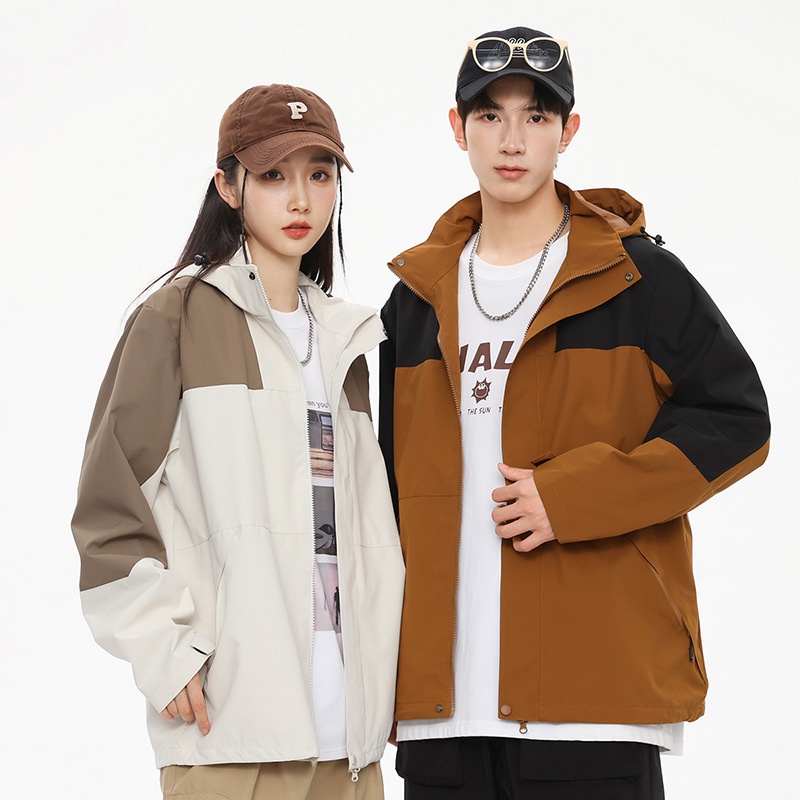 Hanlu Áo Khoác Gió Chống Gió / Chống Thấm Nước Thời Trang Chất Lượng Cao Cho Nam
