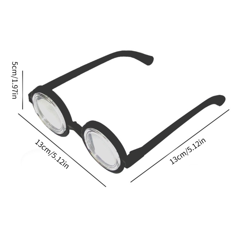 Xy Kính Mát Gọng Tròn Màu Đen Phong Cách Phù Thủy Cho Tiệc halloween