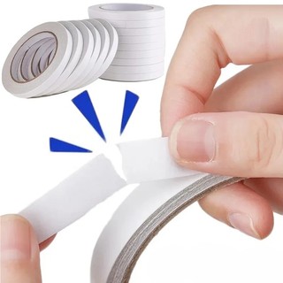 Cuộn Băng Keo Giấy Hai Mặt 8m Siêu Mỏng diy