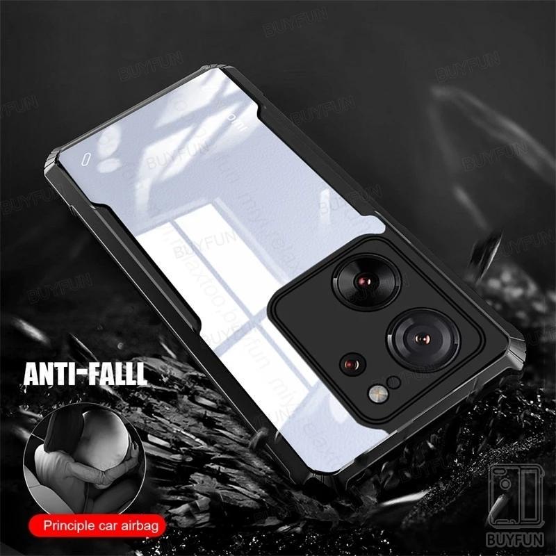 For Xiaomi 13T Pro 5G Case Clear Acrylic TPU Soft Frame Back Cover For Xiomi Xiaomy Mi13T 12t 11t 10t Mi 13 T Pro 13 5G Armor Shockproof Cover