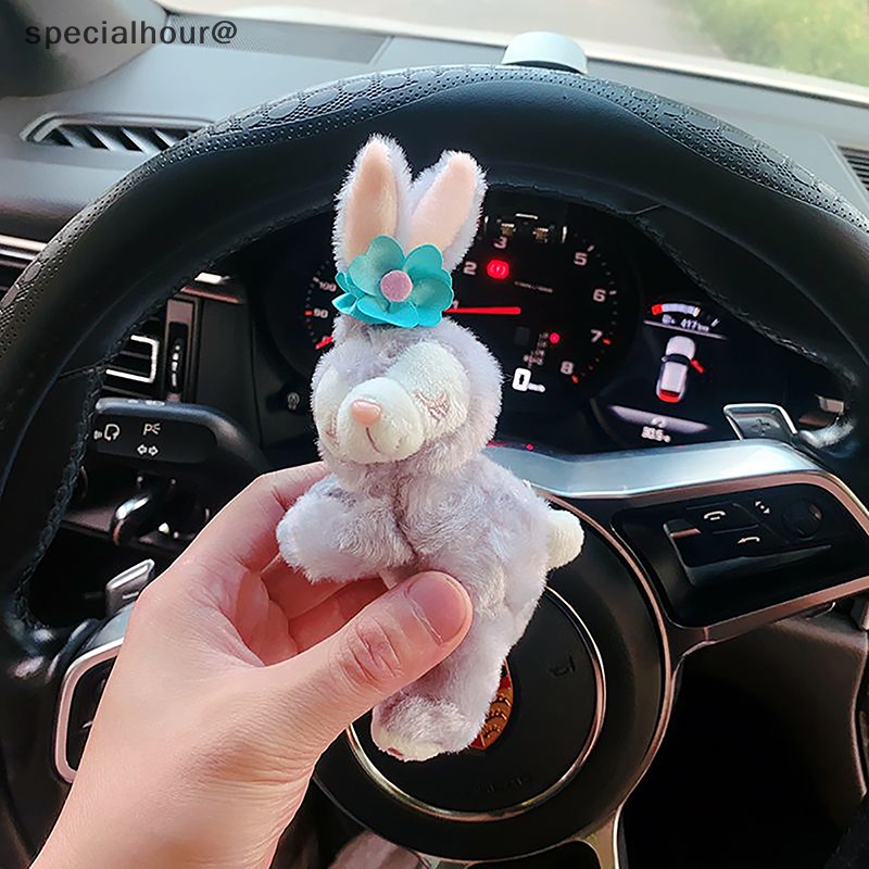 Búp Bê Gấu Dâu Tây Nhồi Bông Đáng Yêu Trang Trí Nội Thất Xe Hơi Mới