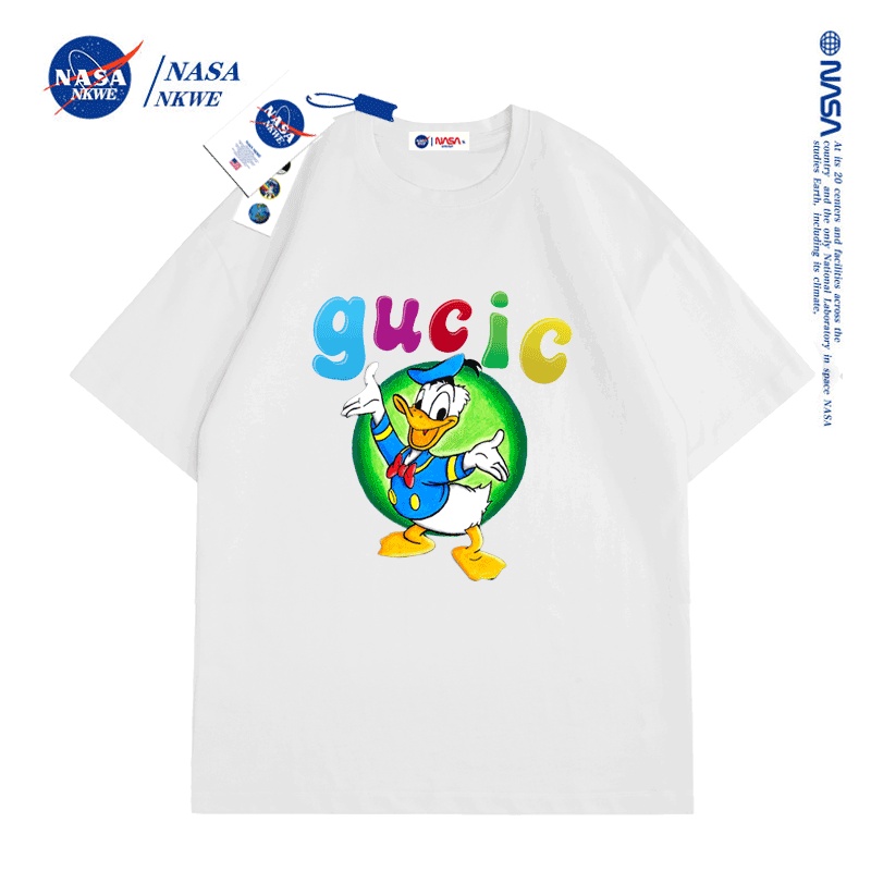 Áo Thun Ngắn Tay In Hình Vịt donald Thời Trang Mùa Hè Dành Cho Nữ