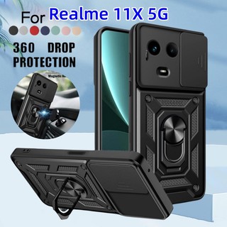 Ốp Điện Thoại Chống Sốc Có Giá Đỡ Cho realme 11x 2023 realme 11 realme11 4g 5g realme11x