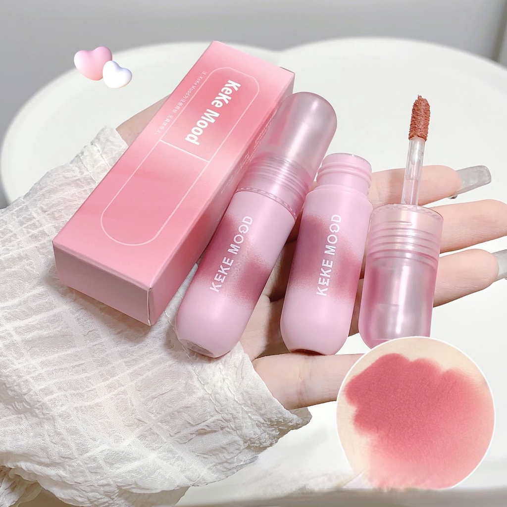 Son Môi Dạng Lỏng Chống Dính Lâu Trôi Màu Nhung Lì Quyến Rũ