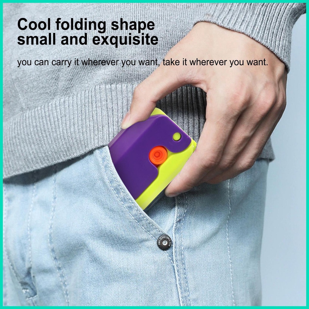 Đồ Chơi Nắn Bóp Đàn Hồi Giảm stress Hình Dao 3d