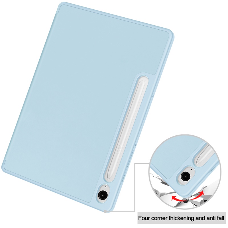 Ốp Bao Da Máy Tính Bảng tpu Có Ngăn Đựng Bút Tự Động Bật / Tắt Cho samsung galaxy tab s9 fe 11inch 2023 Smx510 sm-J516