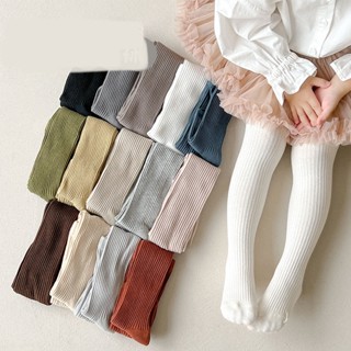 Quần tất liền bàn len tăm cho bé màu trơn chất đẹp