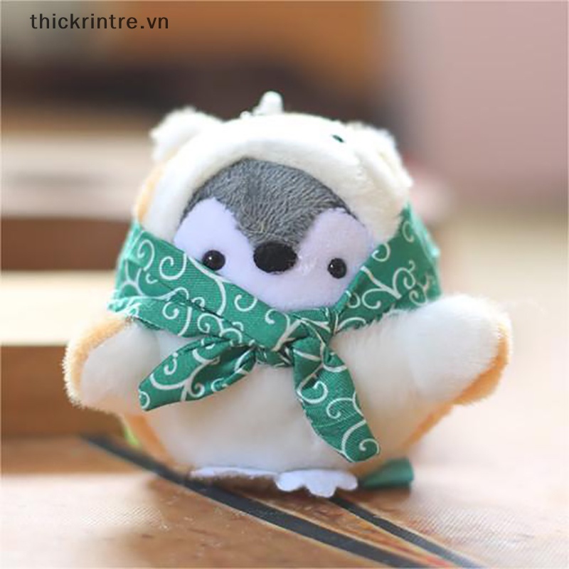 Th kawaii Chim Cánh Cụt Nhồi Bông Đáng Yêu Treo Chìa Khóa Hoạt Hình anime Cho Trẻ Em vn