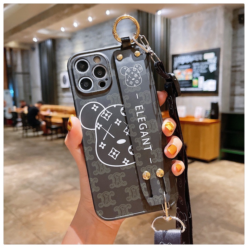 Hoạt Hình Ốp Điện Thoại tpu Mềm Có Dây Đeo Cho iphone 15 14 13 11 12 pro max 12pro 13pro 14pro 14plus 15pro 13promax 14promax 15promax