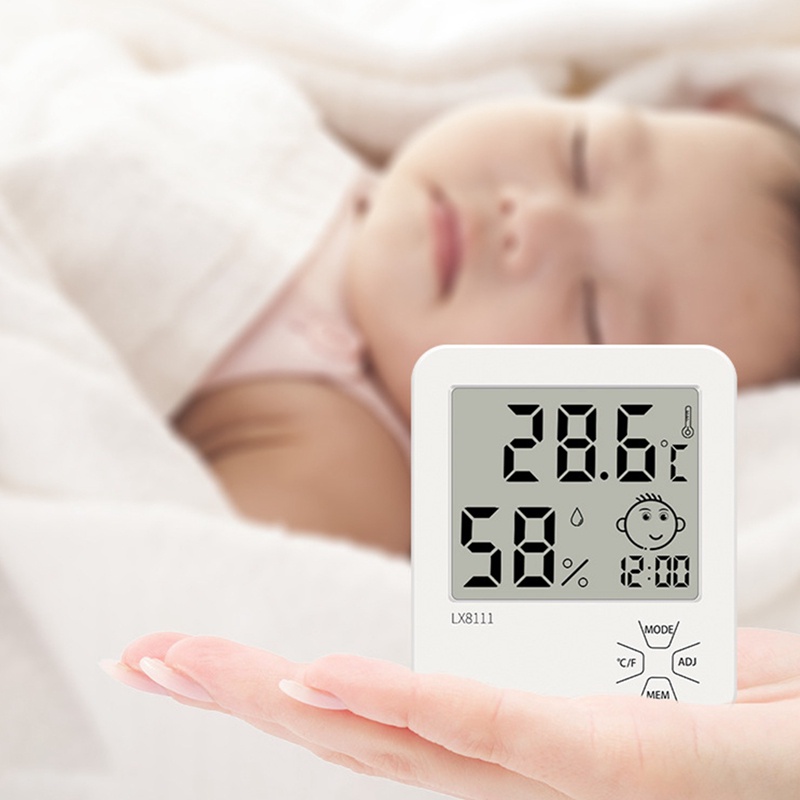 Ahlsen Wds Nhiệt Kế Điện Tử Đo Độ Ẩm Và Nhiệt Độ Trong Nhà Có Màn Hình Hiển Thị Nhiệt Độ