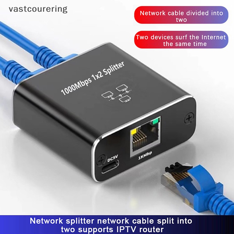 Dây Cáp Chia Mạng Lan 2 Cổng rj45 1 Ra 2 Ra 100m 1000m