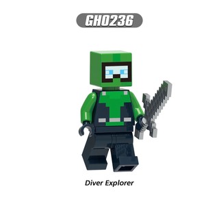Bộ Đồ Chơi Lắp Ráp Mô Hình minecraft Cho Bé