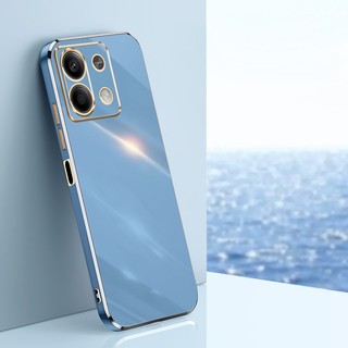 Silicone Ốp Điện Thoại Silicon Mềm Mạ Viền Cho xiaomi redmi note 13 pro + plus