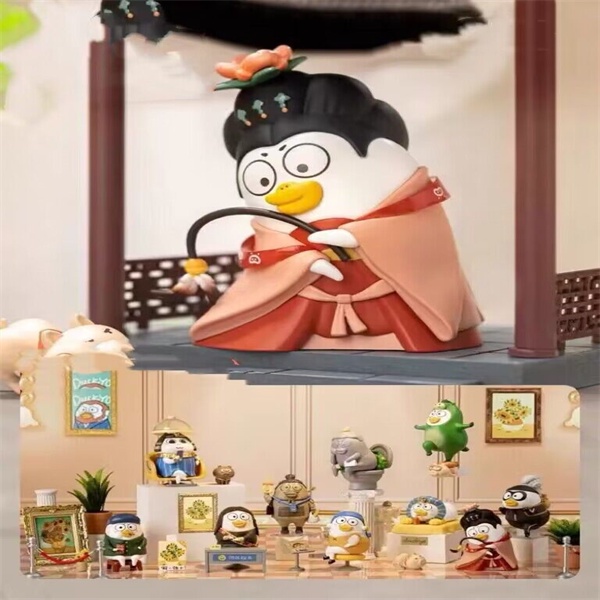 ★Đồ Chơi hgtoys hgtoys★   Búp Bê popmart liu Vịt Bảo Tàng Bất Thường Trang Trí Hợp Thời Trang Làm Quà Tặng