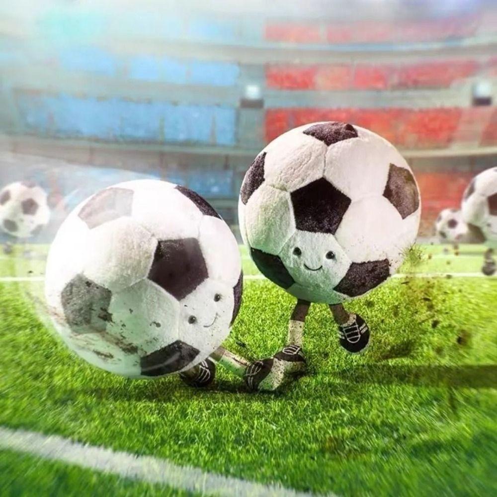Pewany Đồ chơi nhồi bông Mềm Mại Hình Bóng Đá Bóng Rổ Bóng Đá Sống Động Như Thật