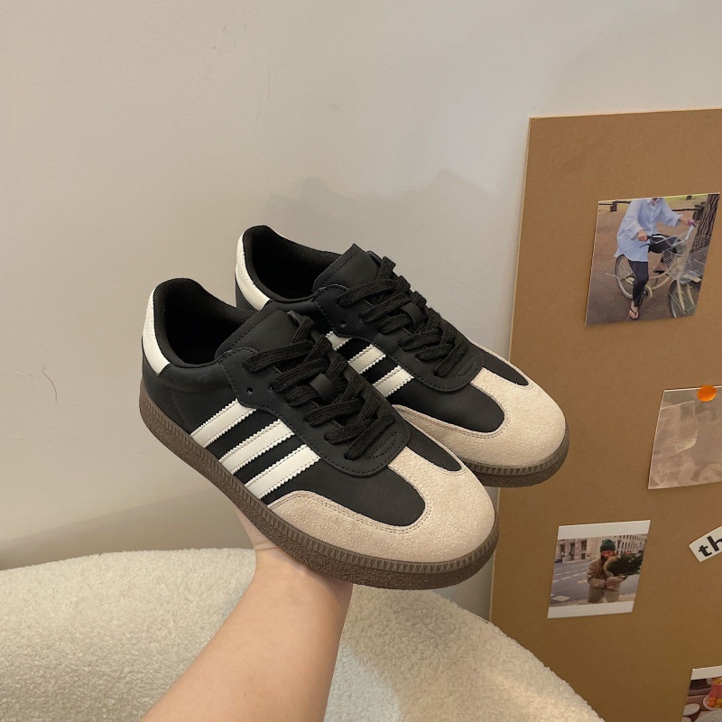 Giày Thể Thao Nữ Đế Bằng Siêu Nhẹ, Giày sneaker Retro Đức Thời Trang Xuân Thu SPN40