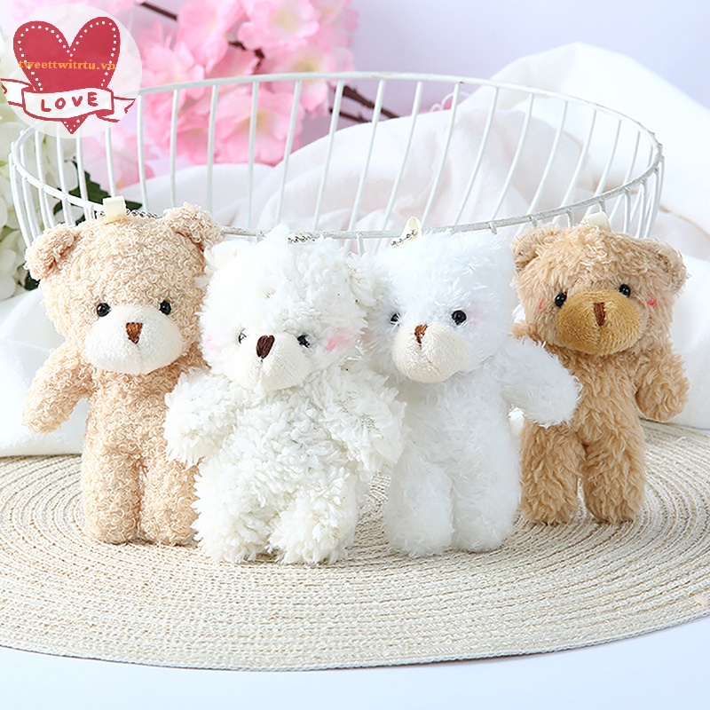 Tri Móc Khóa Hình Gấu Nhồi Bông Đáng Yêu