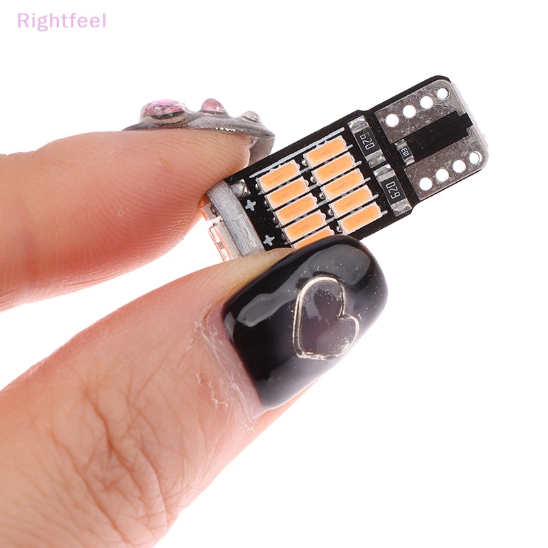 Set 2 Đèn led Tín Hiệu 12v t10 canbus 6500k 26 smd 4014 chip Dành Cho Ô Tô Mới