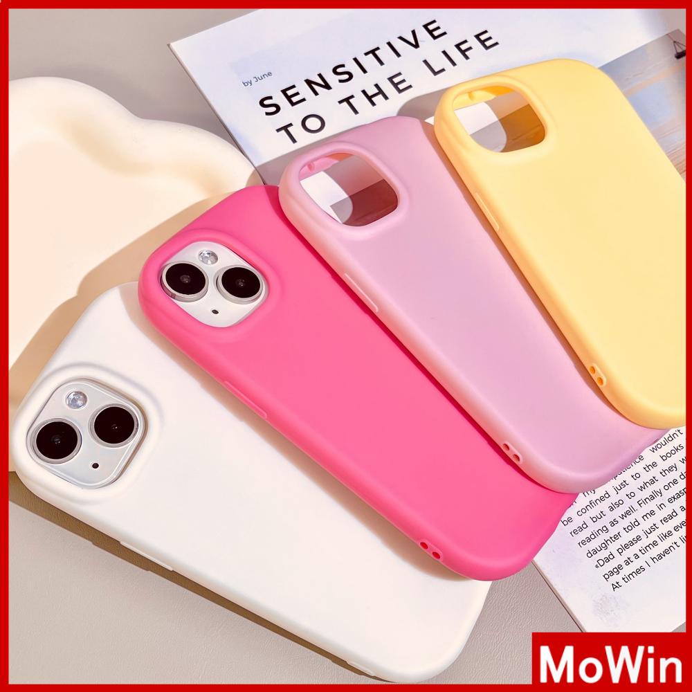 Ốp lưng iPhone 15 Pro Max Vỏ iPhone TPU Mềm Hoa Hồng Đỏ Vàng Trắng Hồng Đơn Giản Cảm Giác Mờ Chống Sốc Chống Bụi Tương Thích Với iPhone 14 13 Pro Max 12 Pro Max 11 XR 7Plus 8Plus