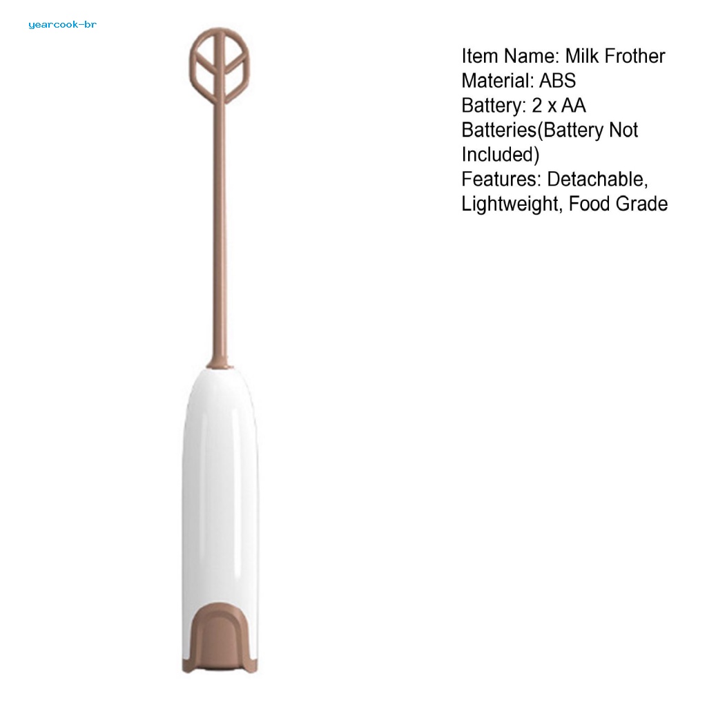 Ya Máy Đánh Trứng / Tạo Bọt Cà Phê mini Cầm Tay Chạy Bằng Pin Không Dây Cho Nhà Bếp