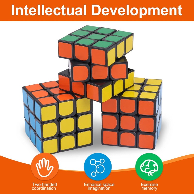 Khối Rubik 3cm Đồ Chơi Rèn Luyện Trí Thông Minh