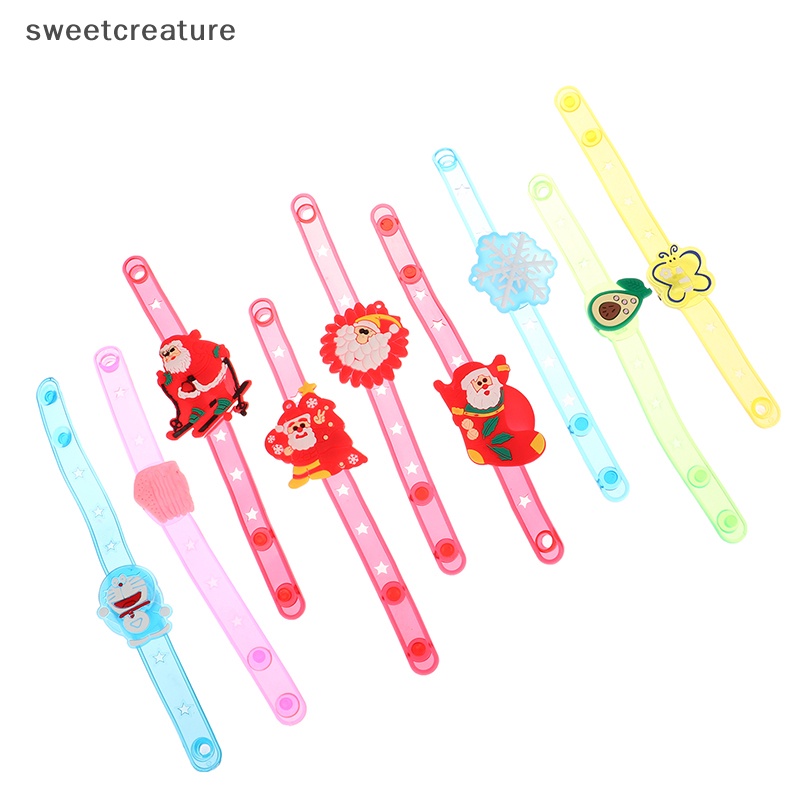 Vòng Đeo Tay Có Đèn Phát Sáng Làm Quà Tặng Giáng Sinh / halloween / Tiệc Tùng Cho Bé