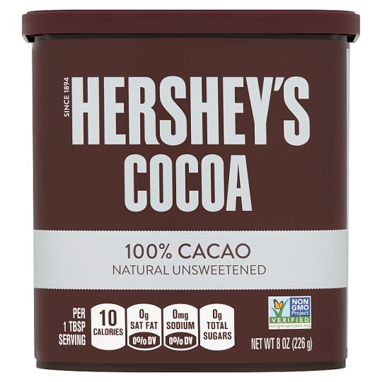 Bột cacao Hershey's Cocoa powder (Hershey’s Cocoa Natural Unsweetened 100% Cocoa)- 226gr