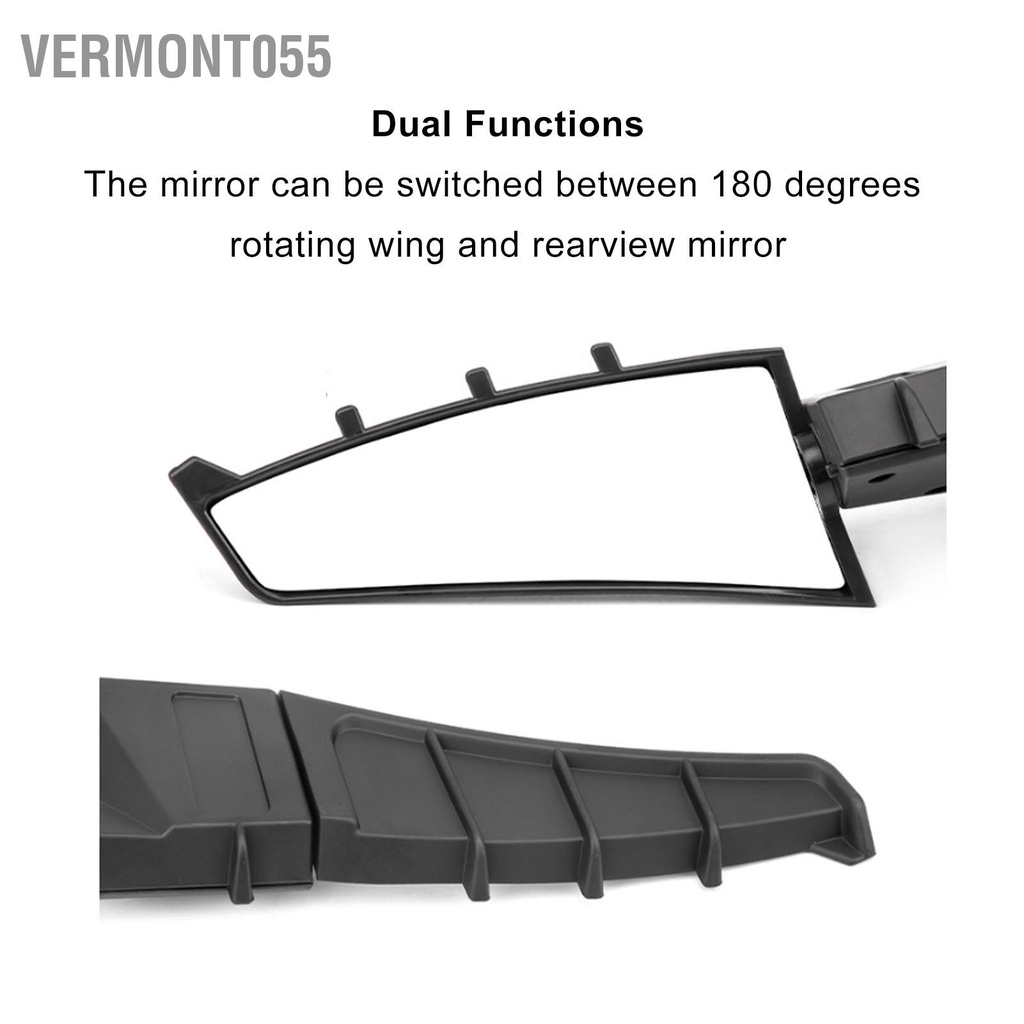 Có thể bán buôn 2 Chiếc Xe Máy Gương Chiếu Hậu Có Đèn LED Nhan Thể Điều Chỉnh Xoay Bên Cánh Cho Ninja 250 400 650 ZX10R Vermont055 Hàng giao ngay