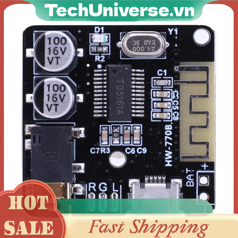 Bảng Mạch Giải Mã Âm Thanh 5.0 mp3 bluetooth 3.7-5v Chuyên Dụng