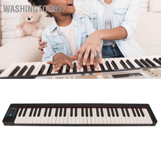 Có thể bán buôn Đàn Piano Kỹ Thuật Số Có Thể Gập Lại 61 Phím Điện Di Động Bluetooth Thông Minh Kích Thước Đầy Đủ Dành Cho Người Mới Bắt Đầu 100‐240V Washington057 Hàng giao ngay