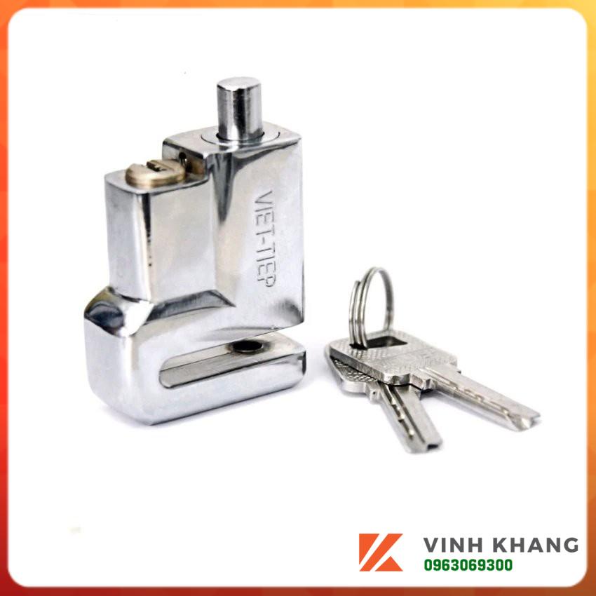 Khóa phanh đĩa, thắng đĩa Việt Tiệp, phù hợp mọi loại xe máy honda, xe PKL, xe đạp điện, xe máy điện có thắng đĩa