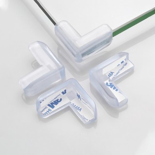 Bịt góc bàn, bọc cạnh bàn kính, cạnh tủ vuông bằng silicon an toàn cho bé -Ipermercato