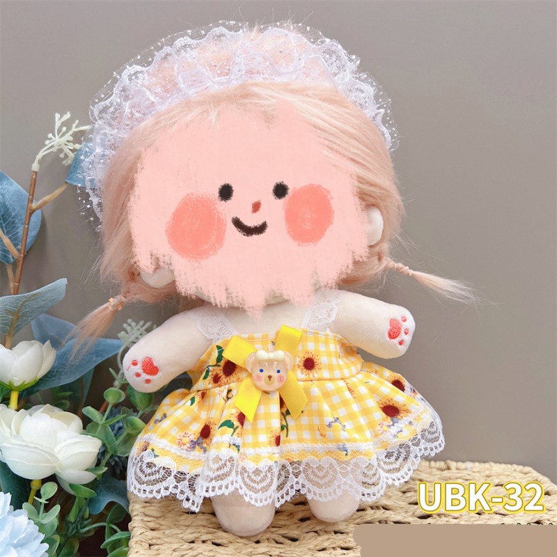 Đầm cotton 20cm Thời Trang Cho Búp Bê Barbie