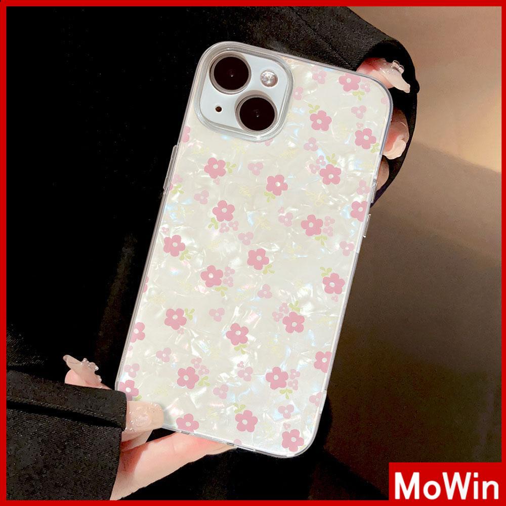 Ốp lưng iPhone 15 Pro Max Ốp Lưng Trong Suốt Họa Tiết Vỏ Bìa Cứng TPU Chống Sốc Vỏ Mềm Hoa Màu Hồng Xinh Xắn Tương Thích Với iPhone 14 Pro Max 13 Pro Max 12 11 XS MAX 7Plus 8Plus