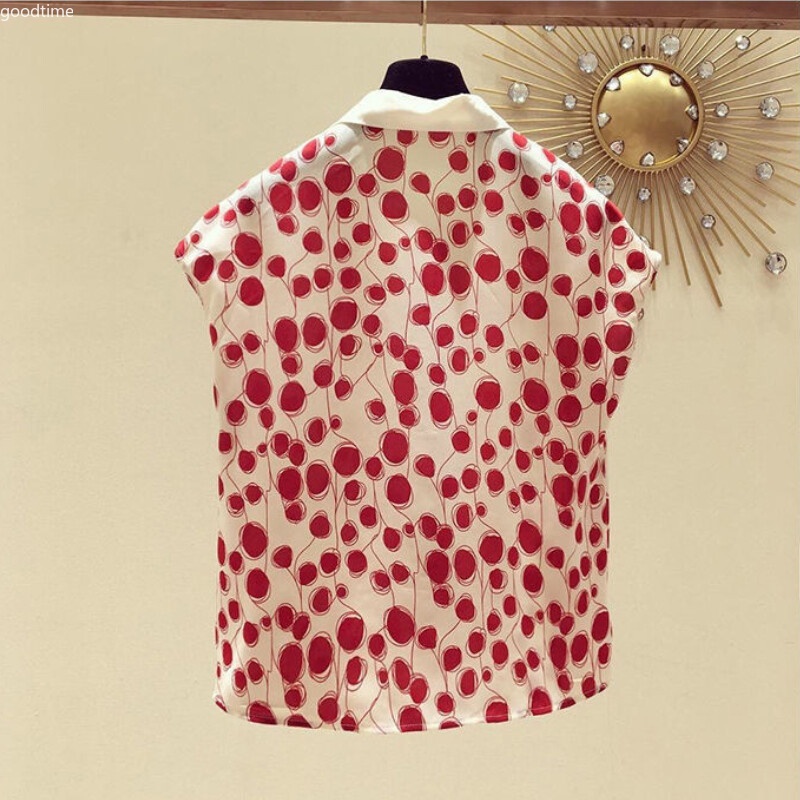 Áo Sơ Mi Ngắn Tay Dáng Rộng Thời Trang Mùa Hè Hàn Quốc Dành Cho Nữ