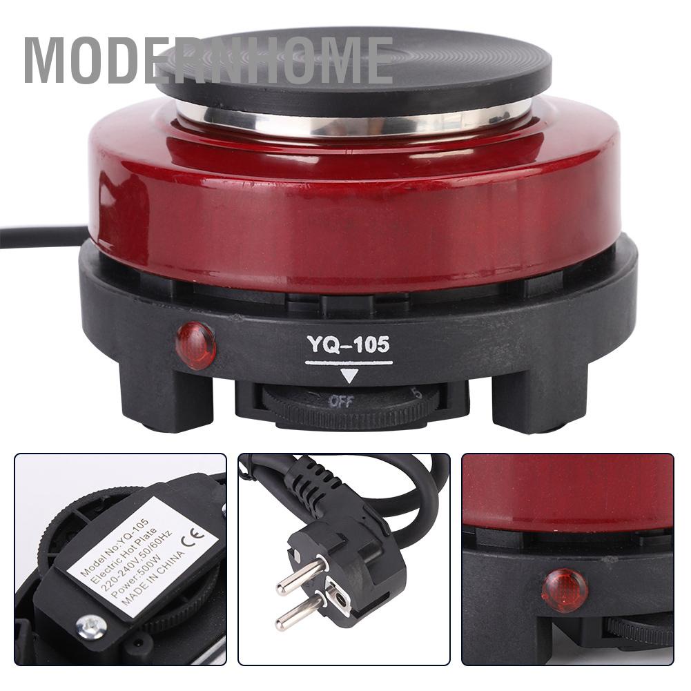 ModernHome Lò sưởi điện mini di động gia dụng 500W