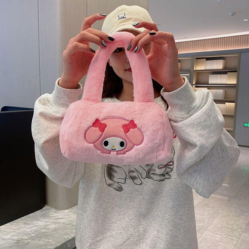 Shanhai kuromi Túi Xách Tay Nhỏ Nhắn Hình kuromi cinnamoroll melody Dễ Thương Sáng Tạo Dành Cho Học Sinh