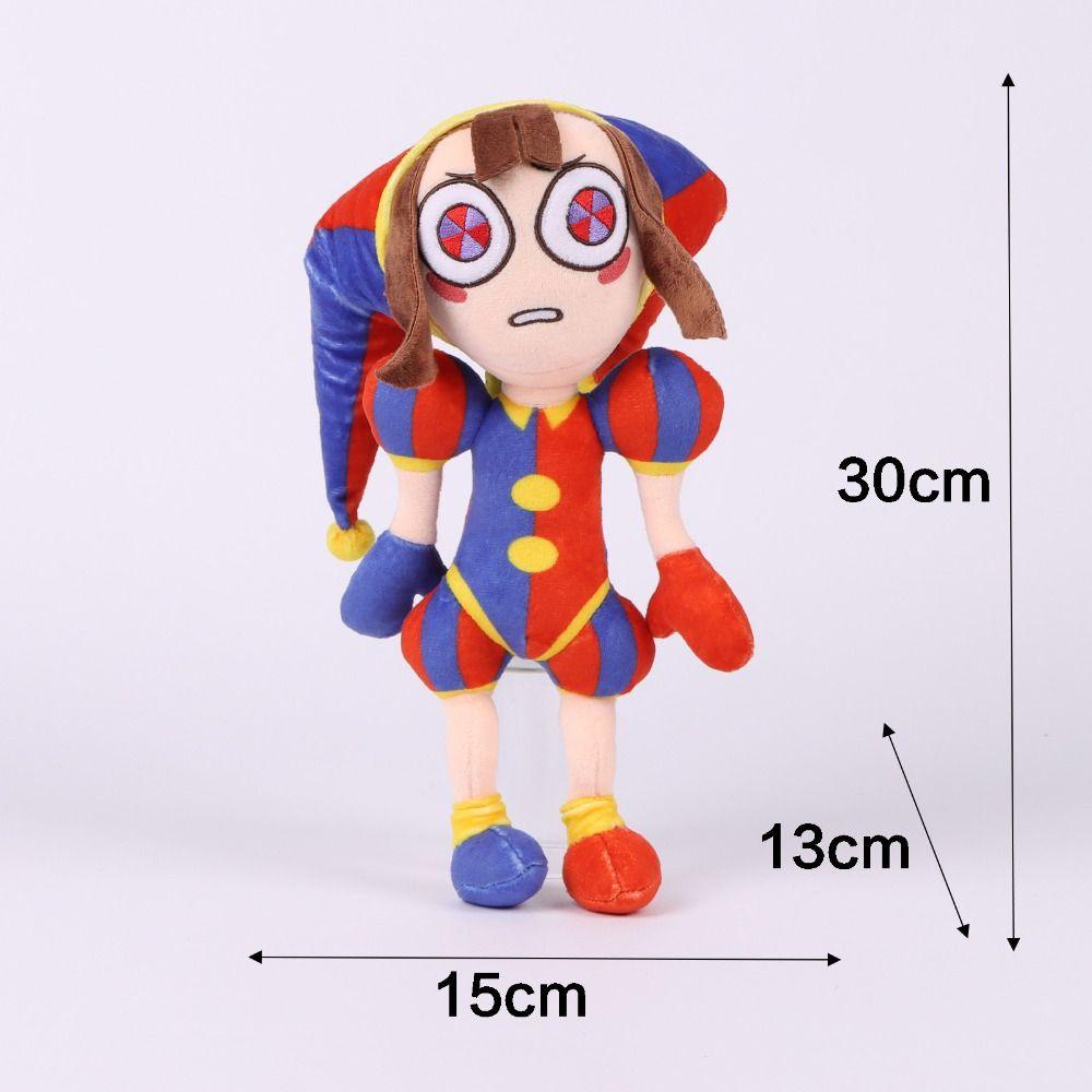 Búp Bê Nhồi Bông Hình Thỏ anime pomni jax Dễ Thương Làm Quà Tặng Giáng Sinh